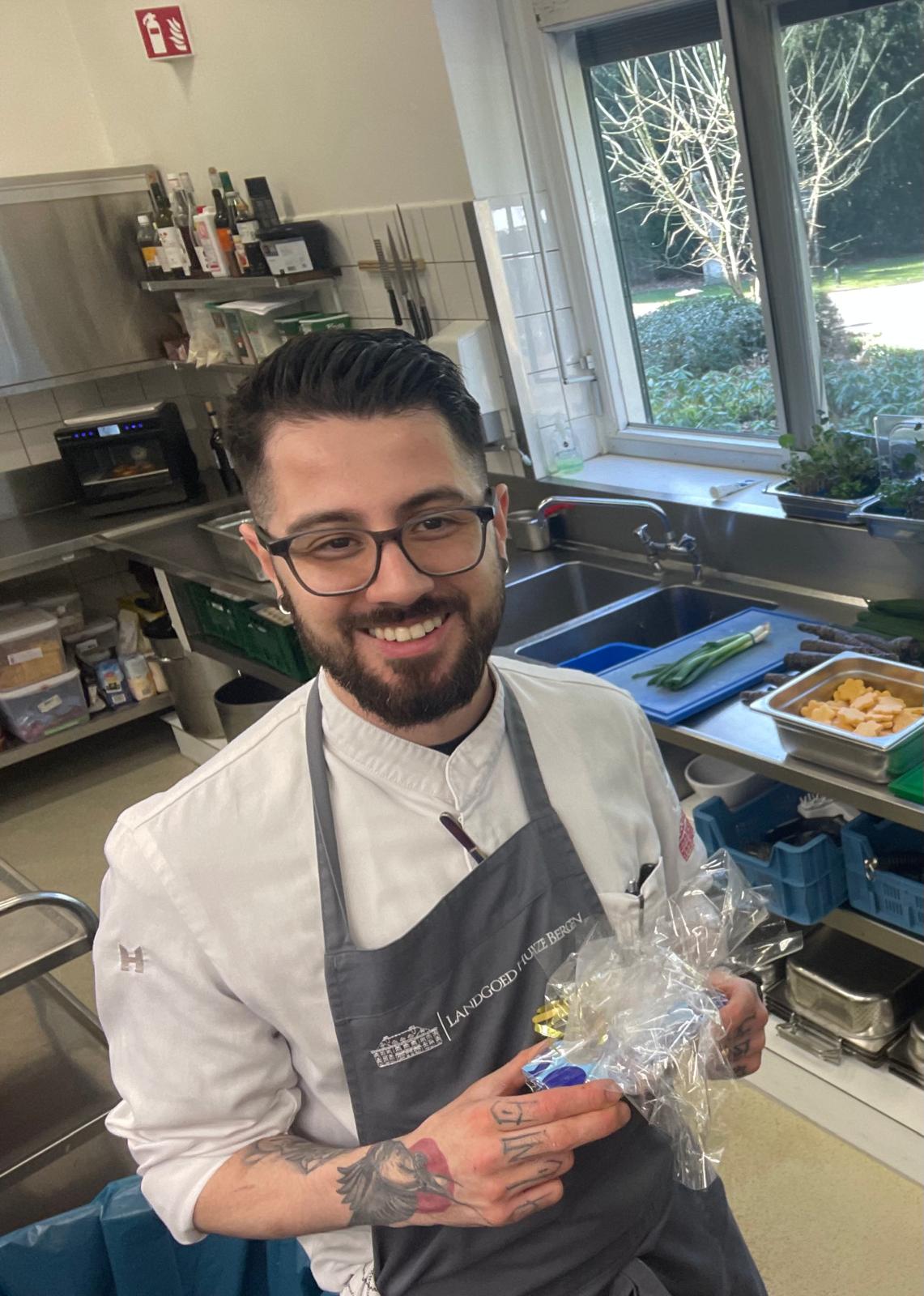 Daniel Arrovaye - Zelfstandig Werkend Kok bij Landgoed Huize Bergen